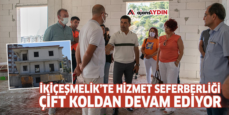 İkiçeşmelik'te hizmet seferberliği çift koldan devam ediyor