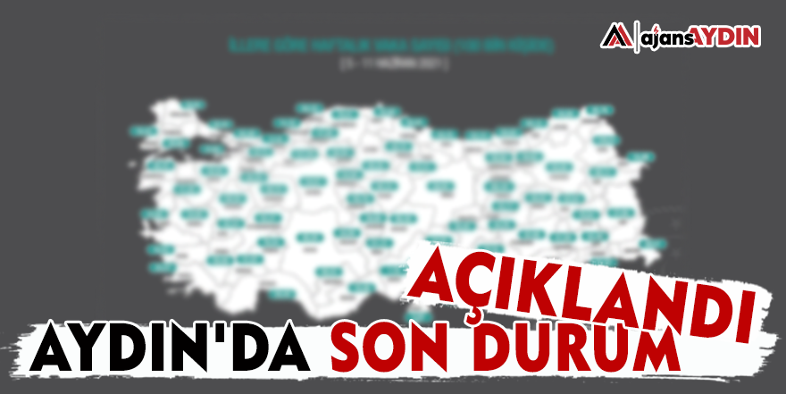 Aydın'da son durum açıklandı