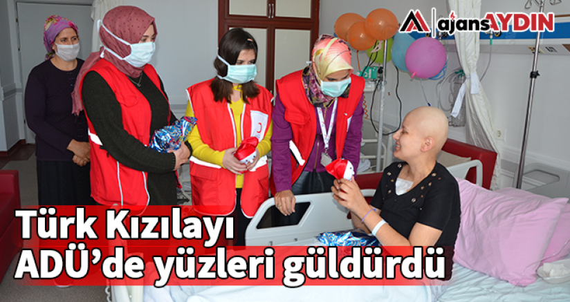 Türk Kızılayı ADÜ'de yüzleri güldürdü
