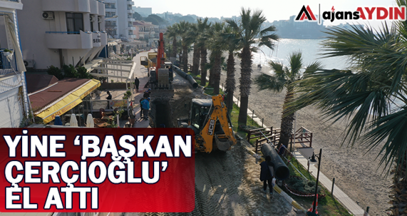 Yine Başkan Çerçioğlu el attı