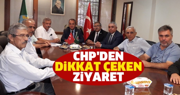 CHP'den Dikkat Çeken Ziyaret