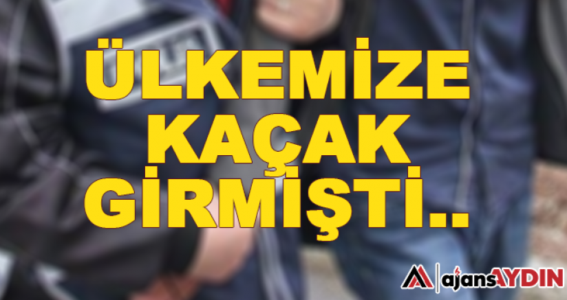 Ülkemize kaçak girmişti