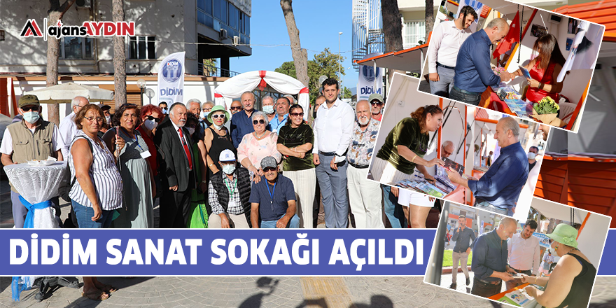 Didim Sanat Sokağı açıldı