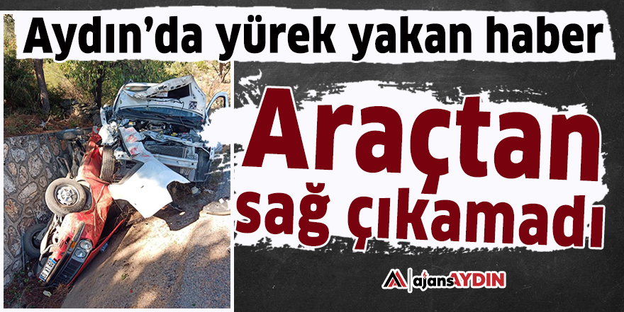 Aydın'da yürek yakan haber