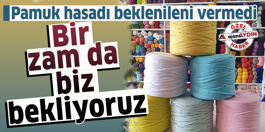 Pamuk hasadı beklenileni vermedi