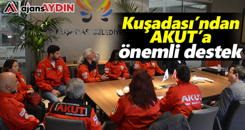 Kuşadası'ndan AKUT'a önemli destek