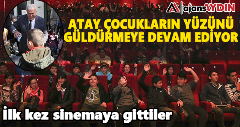 Atay çocukların yüzünü güldürmeye devam ediyor