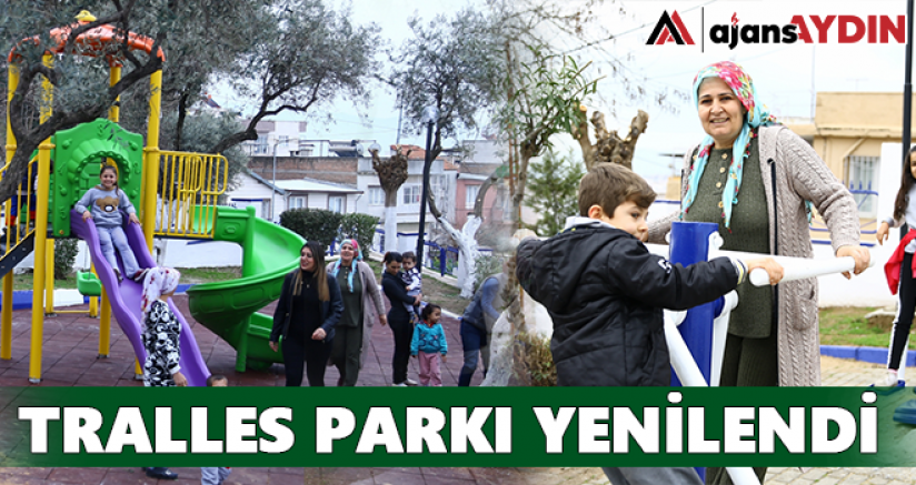 Büyükşehir Efeler’deki Tralles Parkı’nı yeniledi