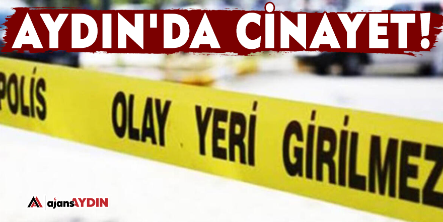 Aydın'da cinayet!