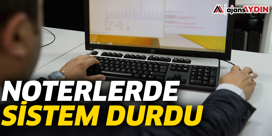 Noterlerde sistem durdu