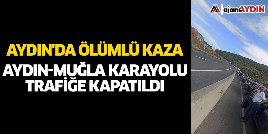 Aydın'da ölümlü kaza