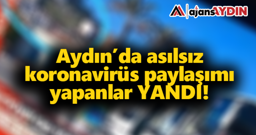 Bu paylaşımı yapanlar YANDI!