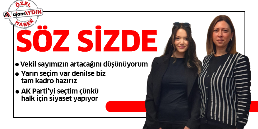 Göğde: AK Parti’yi seçtim çünkü halk için siyaset yapıyor