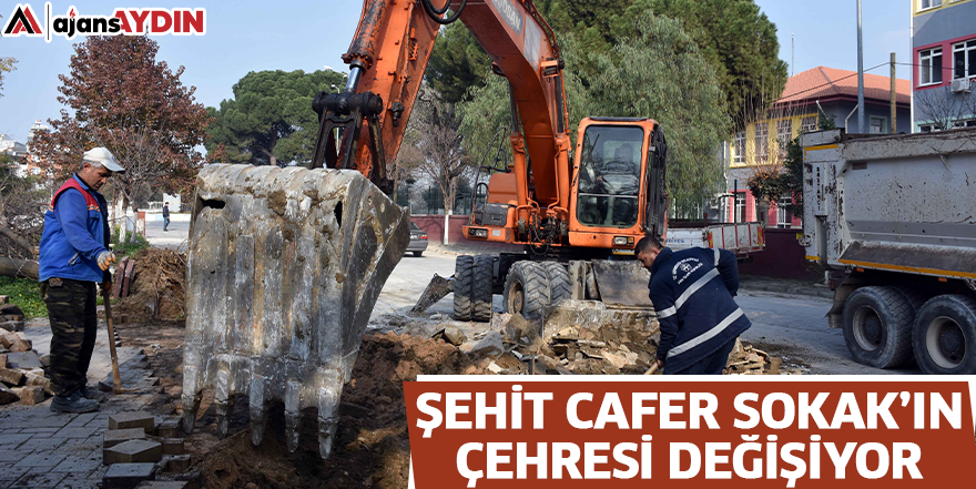 Şehit Cafer Sokak’ın çehresi değişiyor