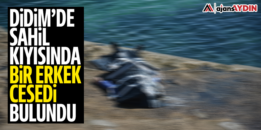 Didim'de sahil kıyısında bir erkek cesedi bulundu