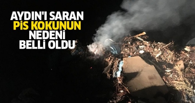 AYDIN'I SARAN PİS KOKUNUN NEDENİ BELLİ OLDU