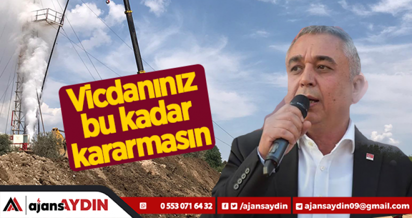 Vicdanınız bu kadar kararmasın