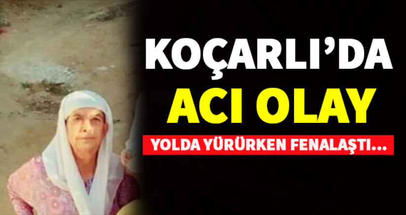 Koçarlı'da Acı Olay