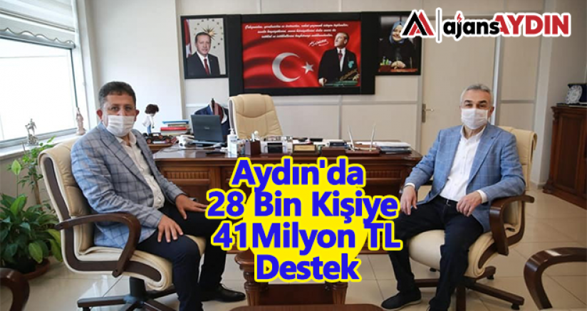 Aydın'da 28 Bin Kişiye 41 Milyon TL Destek