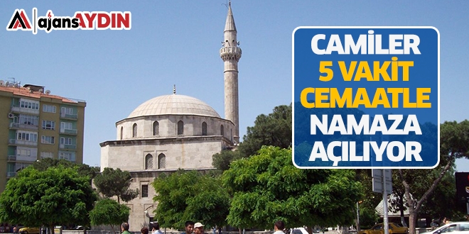 Camiler, 5 vakit cemaatle namaza açılıyor