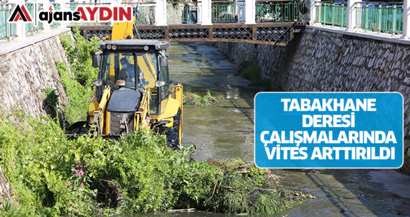 Tabakhane Deresi Çalışmalarında Vites Arttırıldı