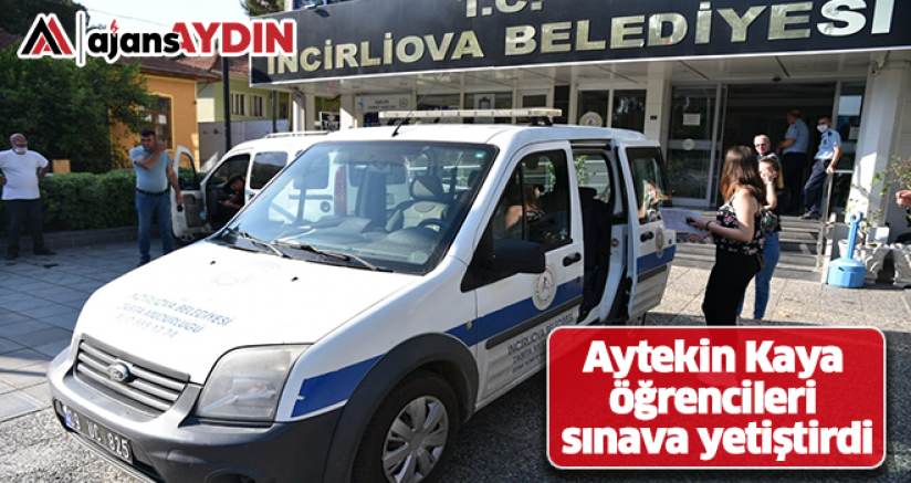 Aytekin Kaya Öğrencileri Sınava Yetiştirdi