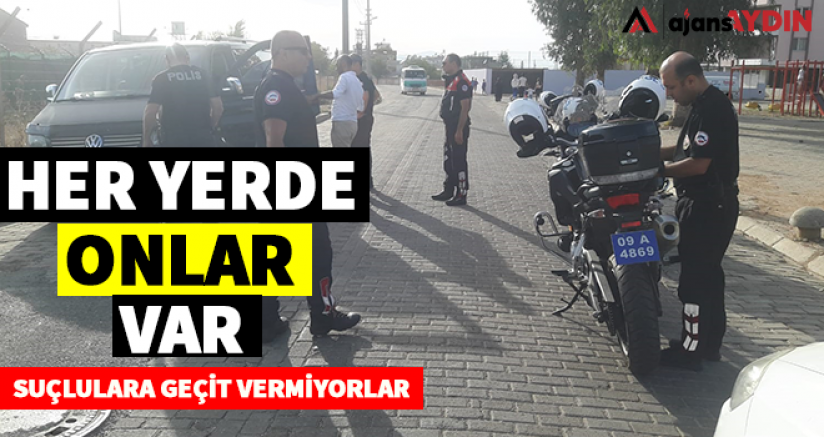 Her yerde onlar var