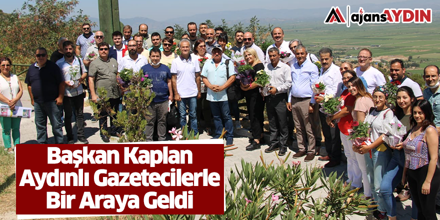 Başkan Kaplan Aydınlı Gazetecilerle Bir Araya Geldi
