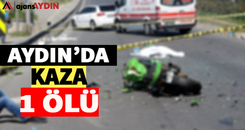 Aydın'da feci kaza 1 ölü