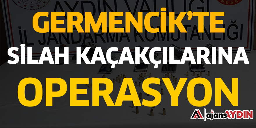 GERMENCİK'TE SİLAH KAÇAKÇILARINA OPERASYON