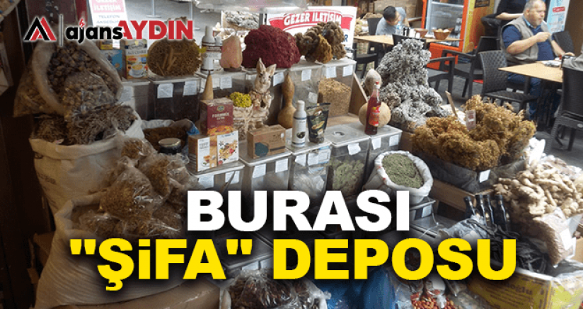 BURASI 'ŞİFA' DEPOSU