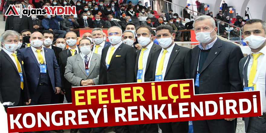 Efeler İlçe Kongre'yi Renklendirdi