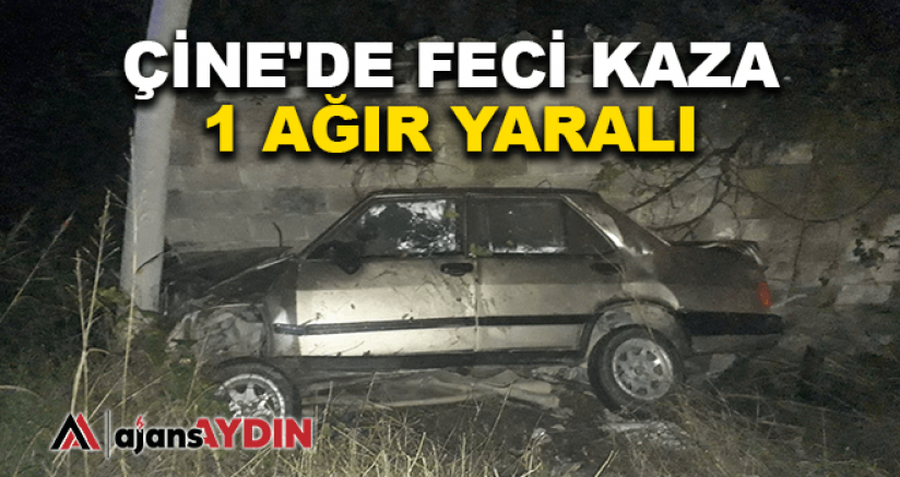 ÇİNE'DE FECİ KAZA