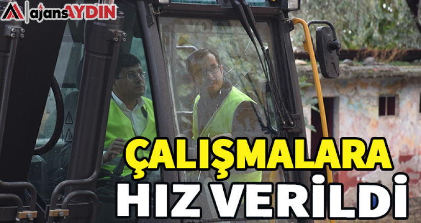 ÇALIŞMALARA HIZ VERİLDİ