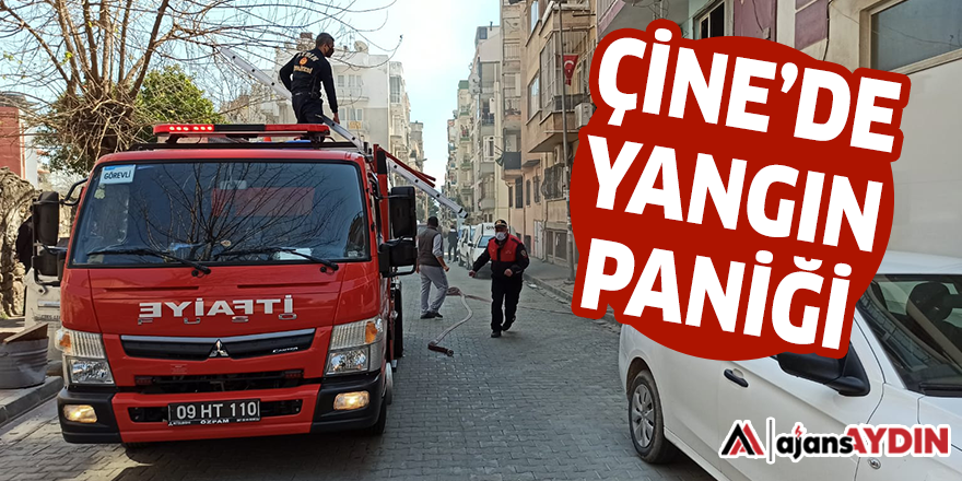 ÇİNE'DE YANGIN PANİĞİ