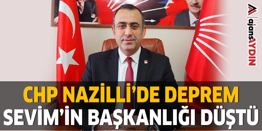 CHP NAZİLLİ'DE DEPREM