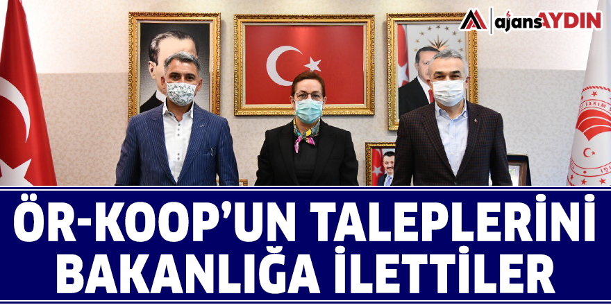 ÖR-KOOP'UN TALEPLERİNİ BAKANLIĞA İLETTİLER