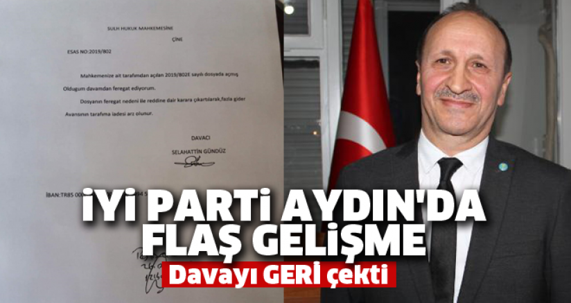İYİ Parti Aydın'da Flaş Gelişme