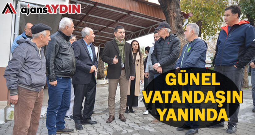 Günel vatandaşın yanında
