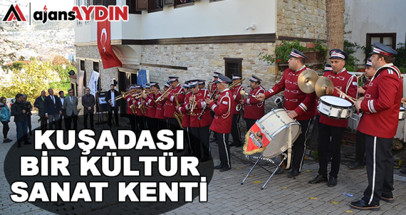 73 Yıllık Kuşadası Belediye bandosunun tarihi sergileniyor