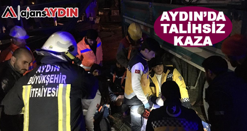 Aydın'da talihsiz kaza